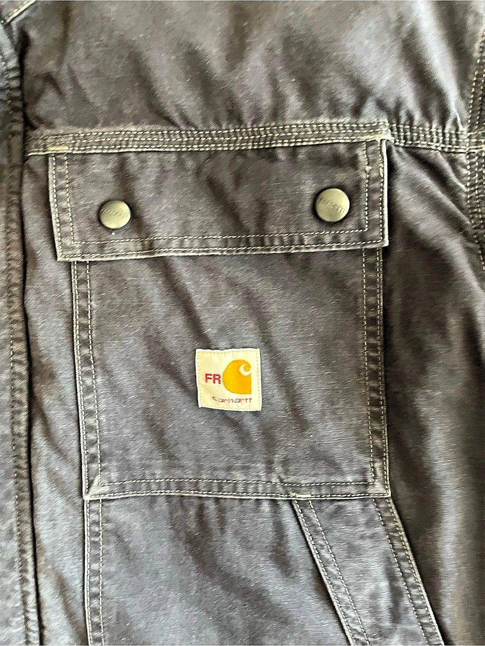 Carhartt Full Swing Jacket in Navy Blue Size XL - Picture 5 of 14